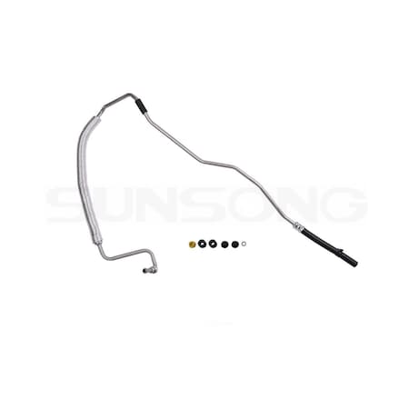 Sunsong 3404856 Power Steering Return Line Hose Assembly 3404856